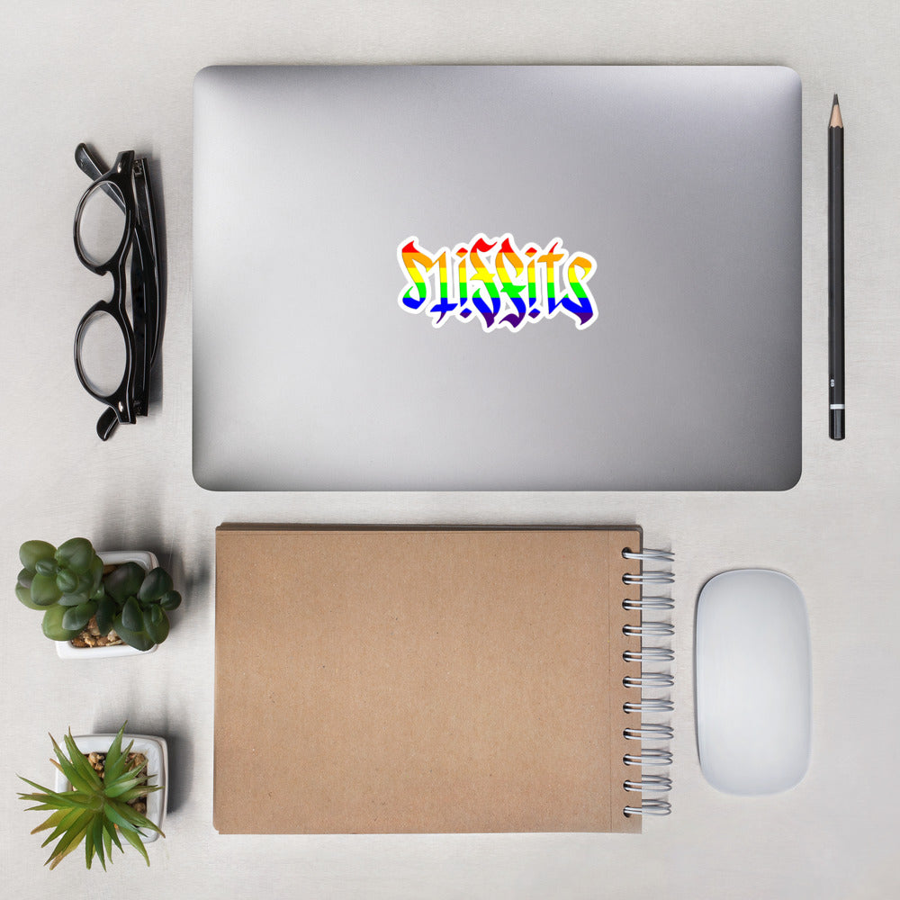 Misfits Ambigram Pride Sticker