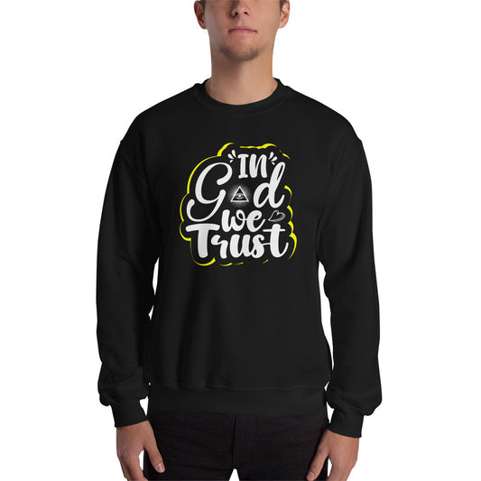 In God We Trust Eye Of Providence Unisex Sweatshirt