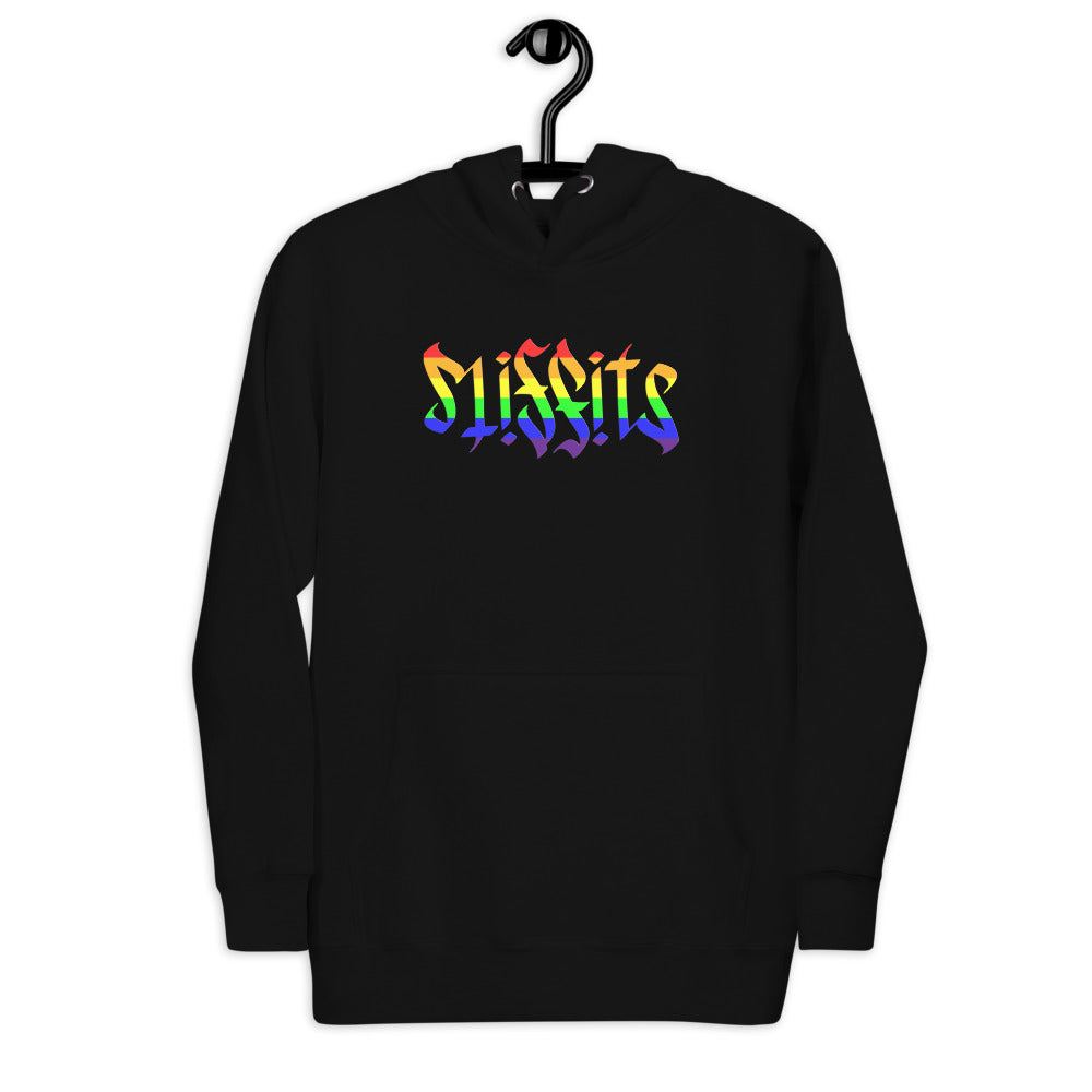 Misfits Ambigram Pride Unisex Hoodie