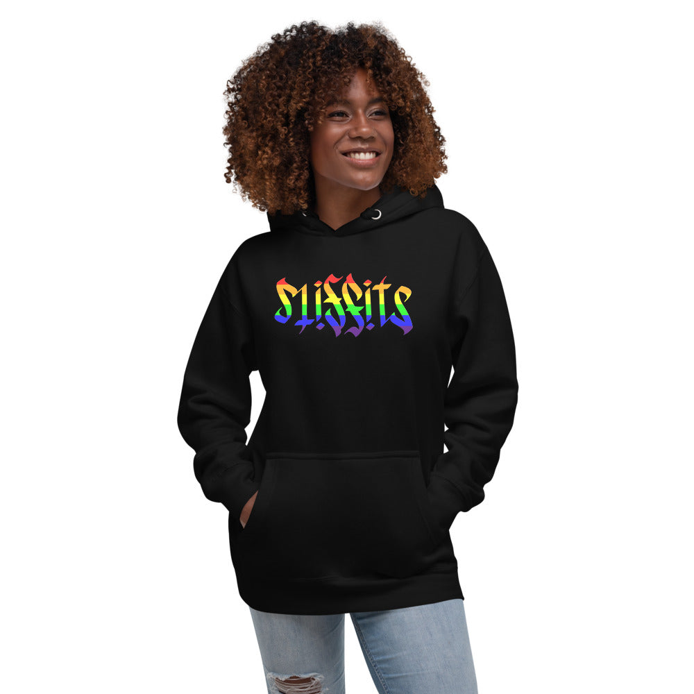 Misfits Ambigram Pride Unisex Hoodie