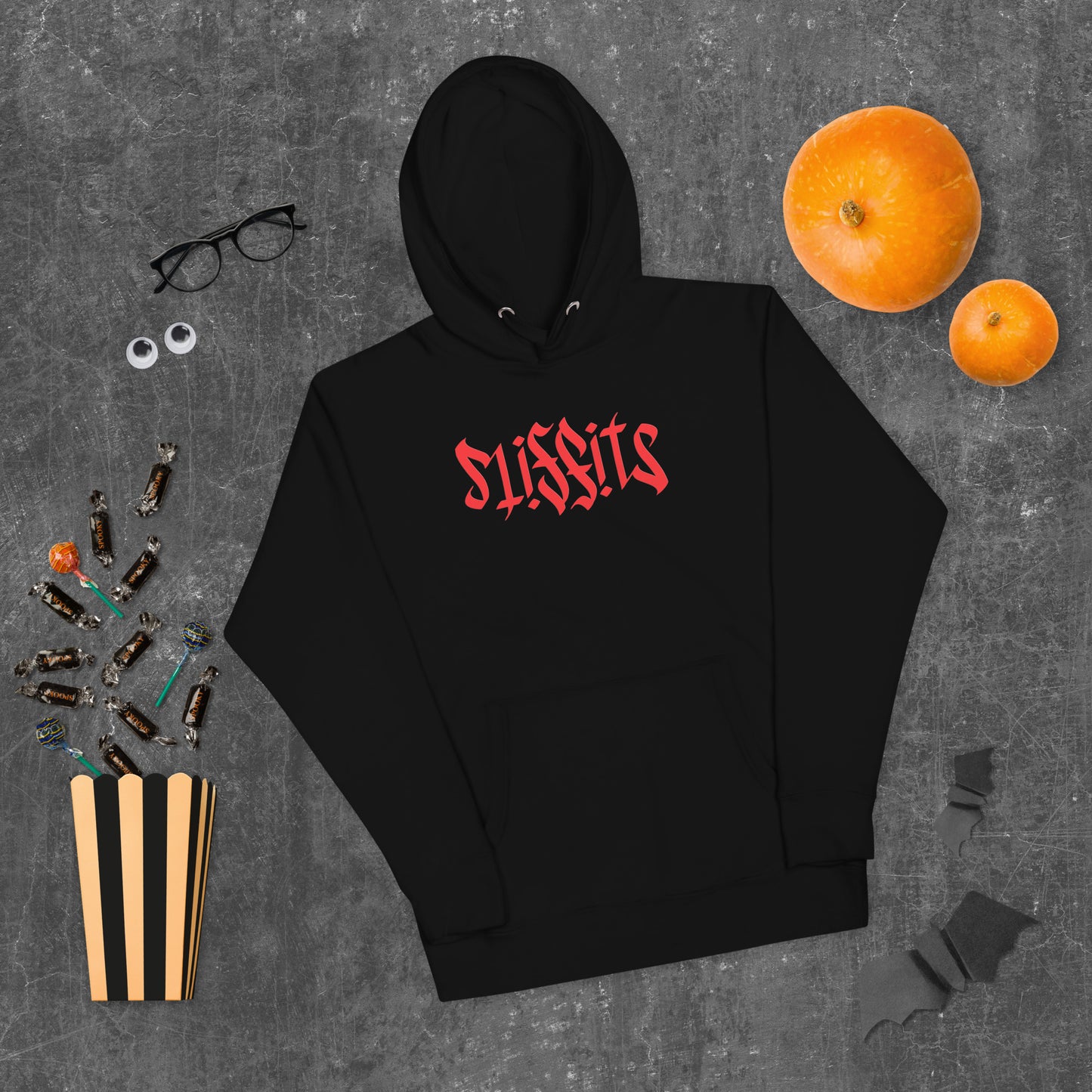 Red Misfits Ambigram Unisex Hoodie