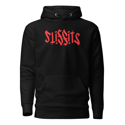 Red Misfits Ambigram Unisex Hoodie