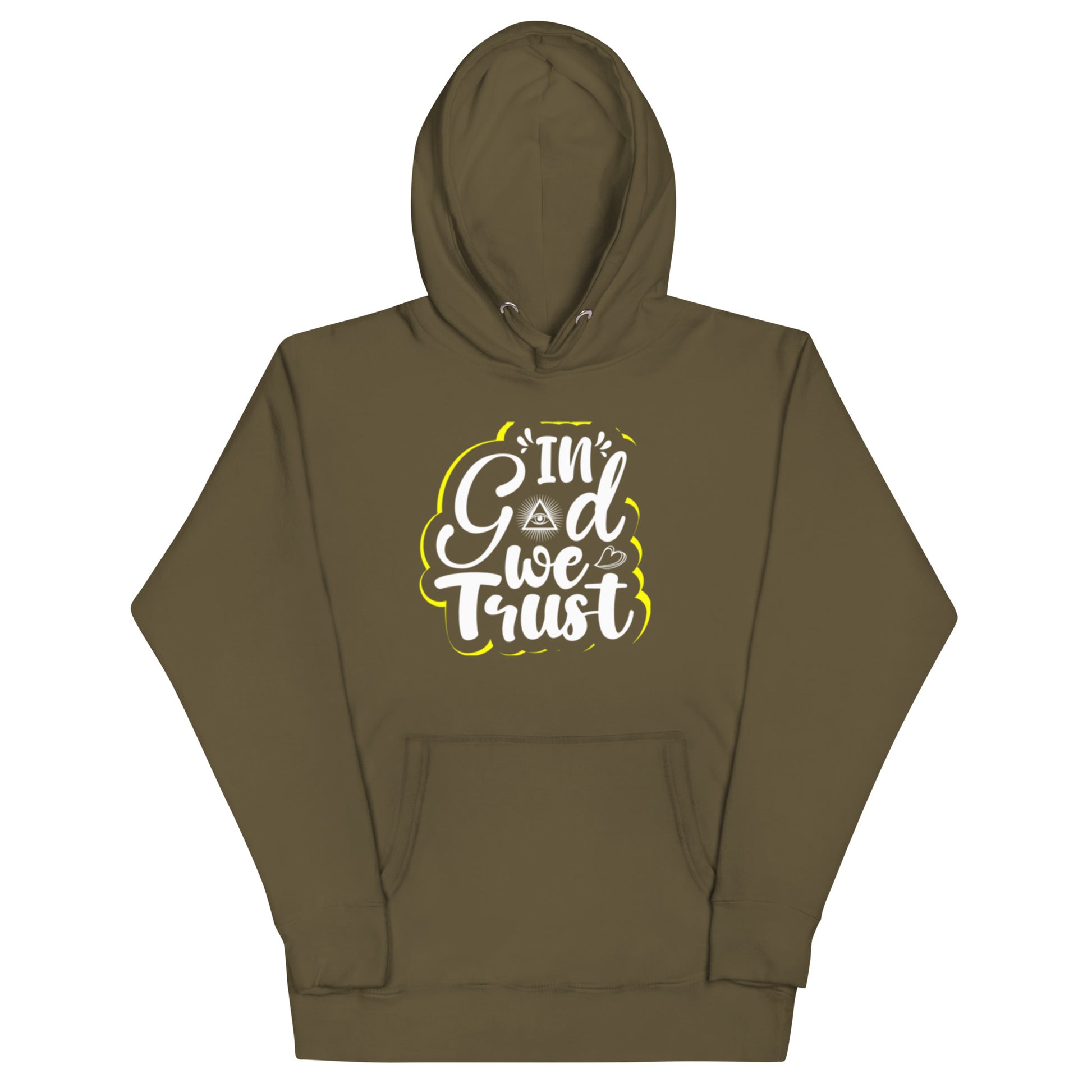 In God We Trust Eye Of Providence Unisex Hoodie