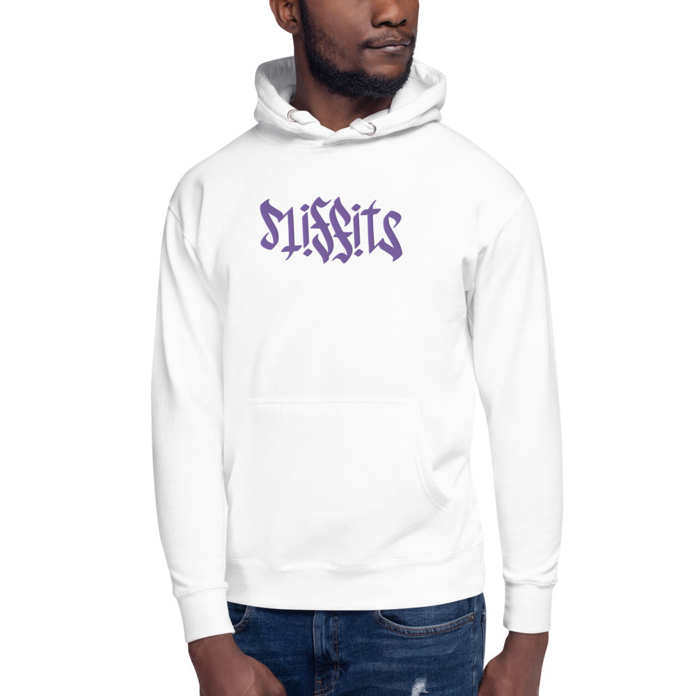 Misfits Ambigram (Purple Embroidery) Unisex Hoodie