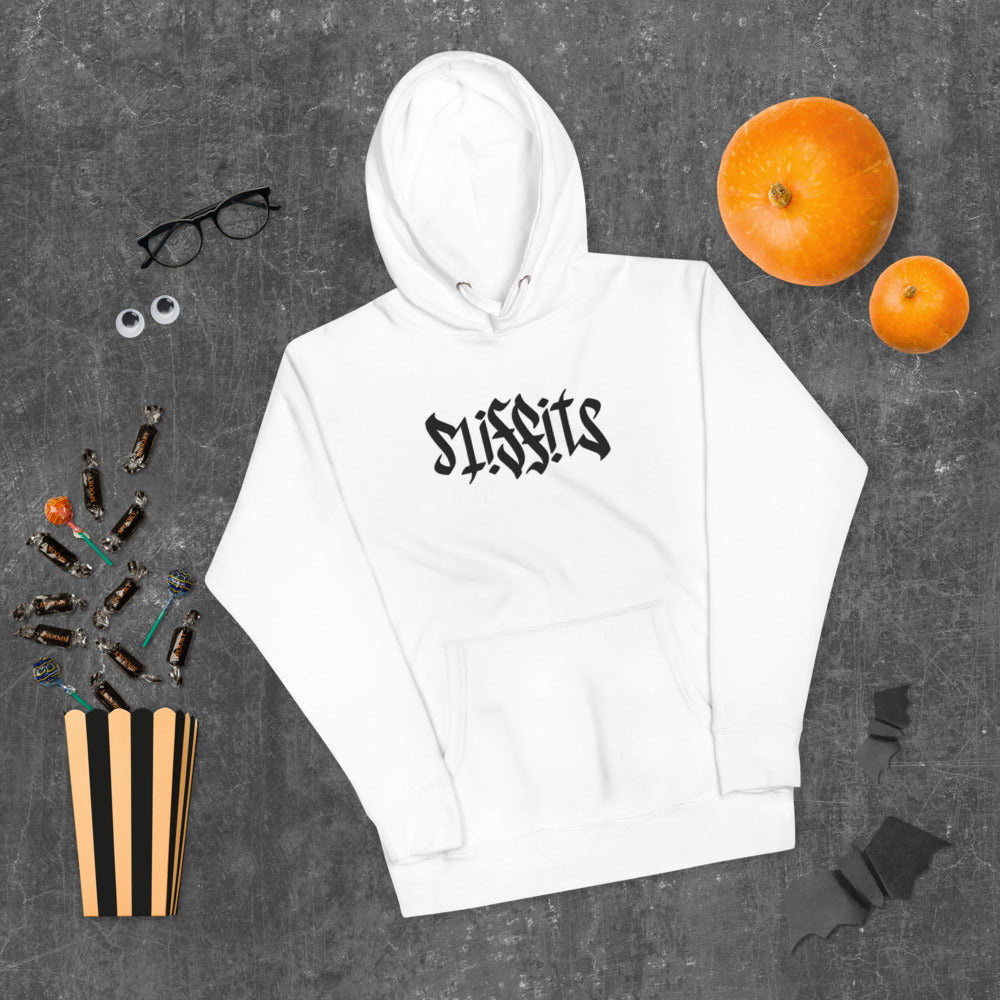 Misfits Ambigram (Black Embroidery) Unisex Hoodie