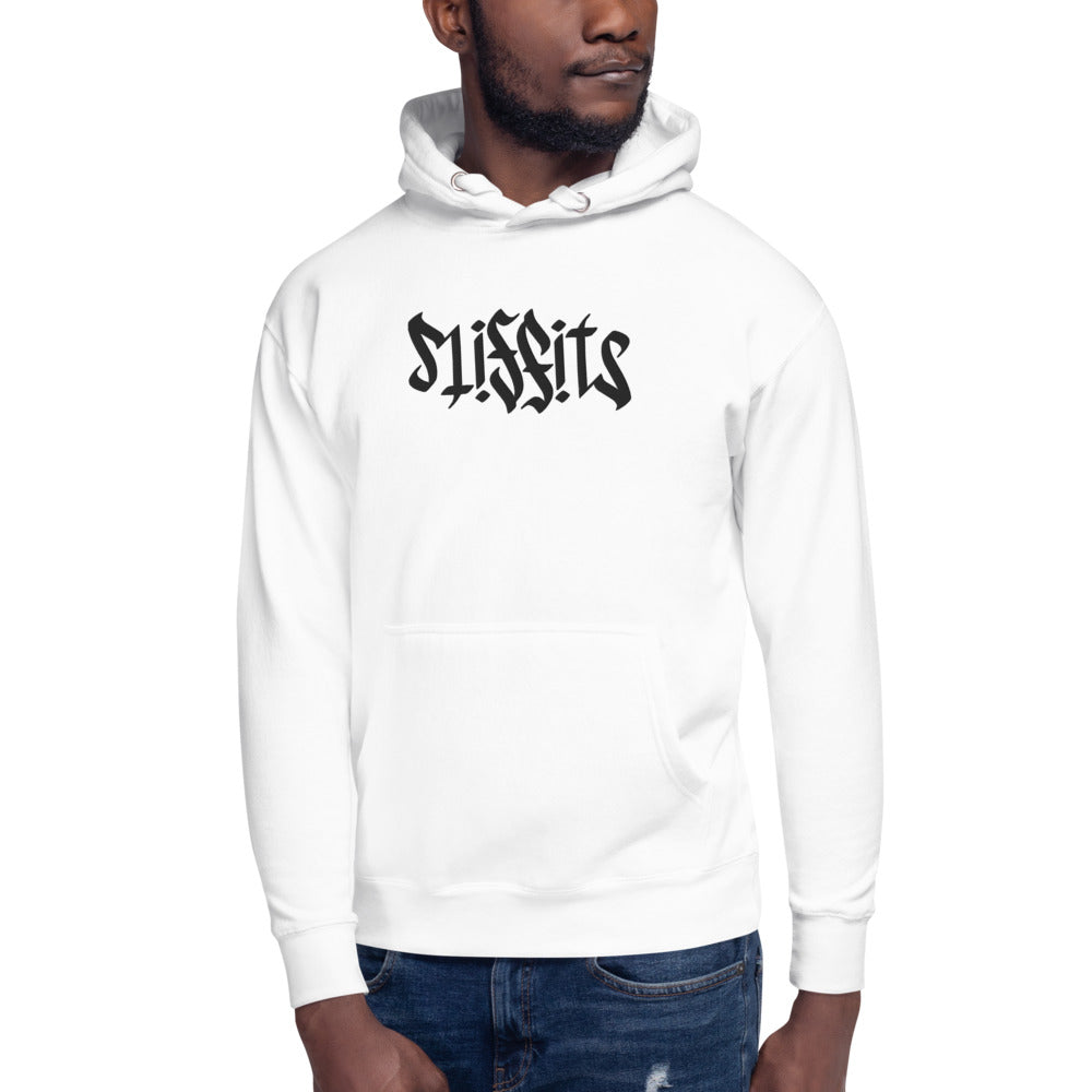 Misfits Ambigram (Black Embroidery) Unisex Hoodie