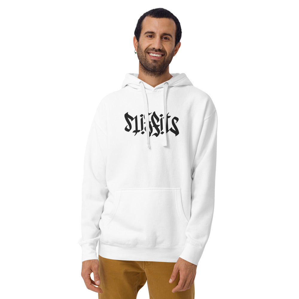 Misfits Ambigram (Black Embroidery) Unisex Hoodie