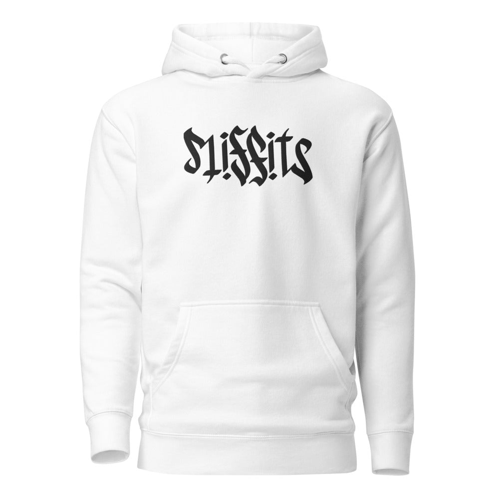 Misfits Ambigram (Black Embroidery) Unisex Hoodie