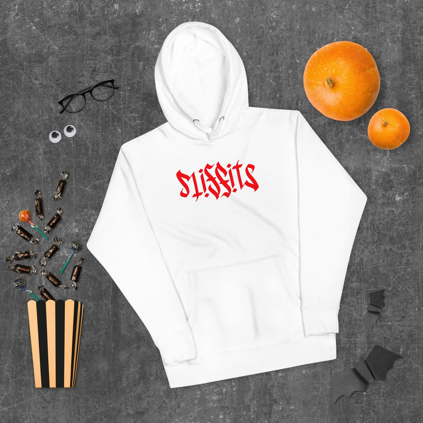 Red Misfits Ambigram Unisex Hoodie