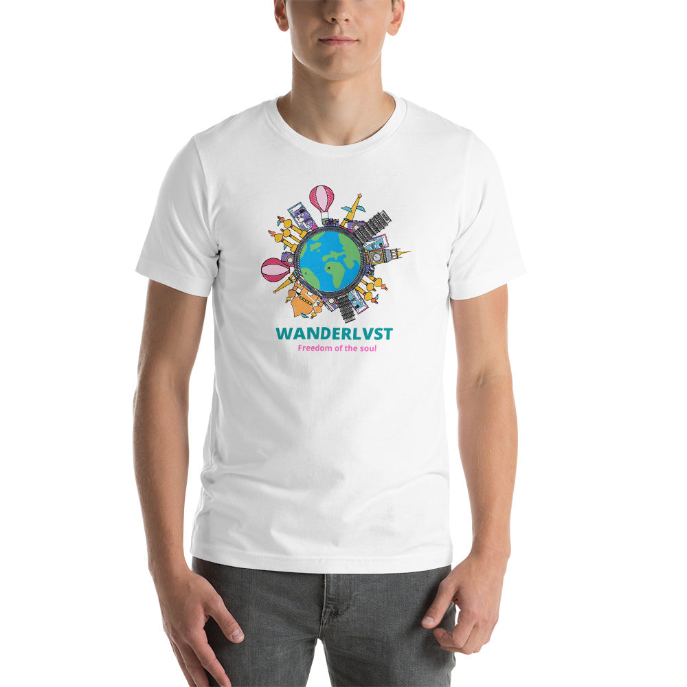 Wanderlvst Logo Short-Sleeve Unisex T-Shirt